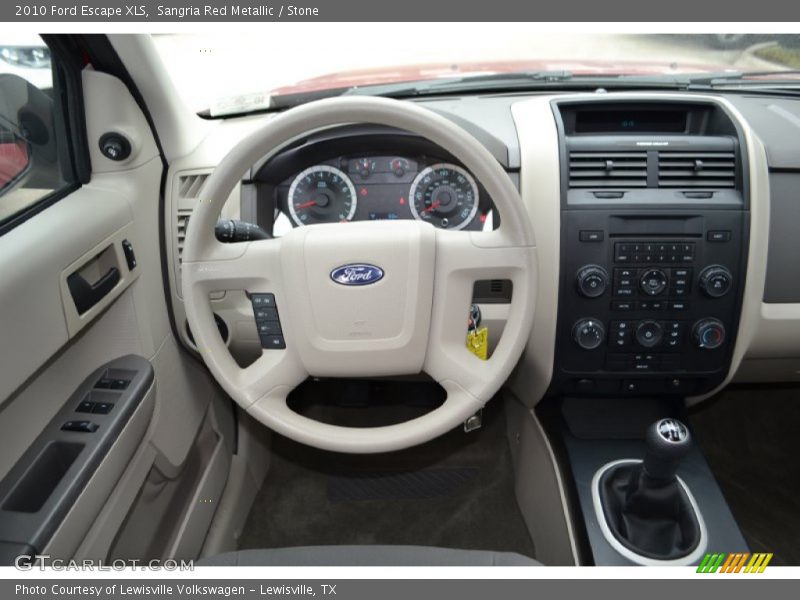 Dashboard of 2010 Escape XLS