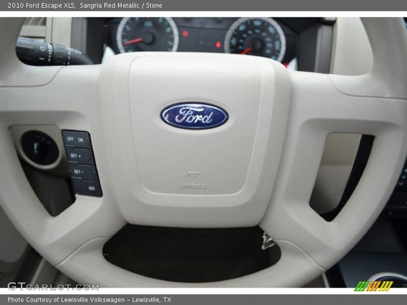 Sangria Red Metallic / Stone 2010 Ford Escape XLS