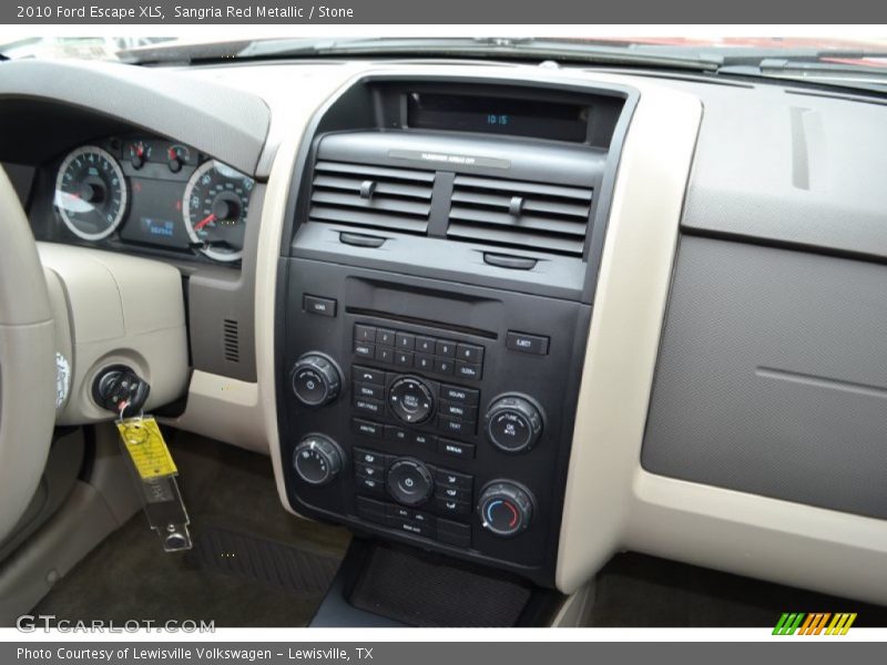 Controls of 2010 Escape XLS