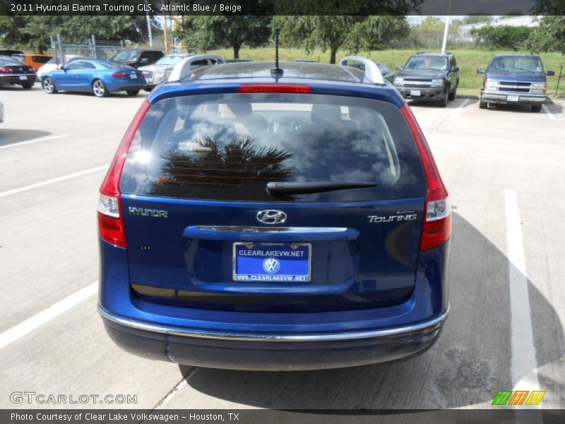 Atlantic Blue / Beige 2011 Hyundai Elantra Touring GLS