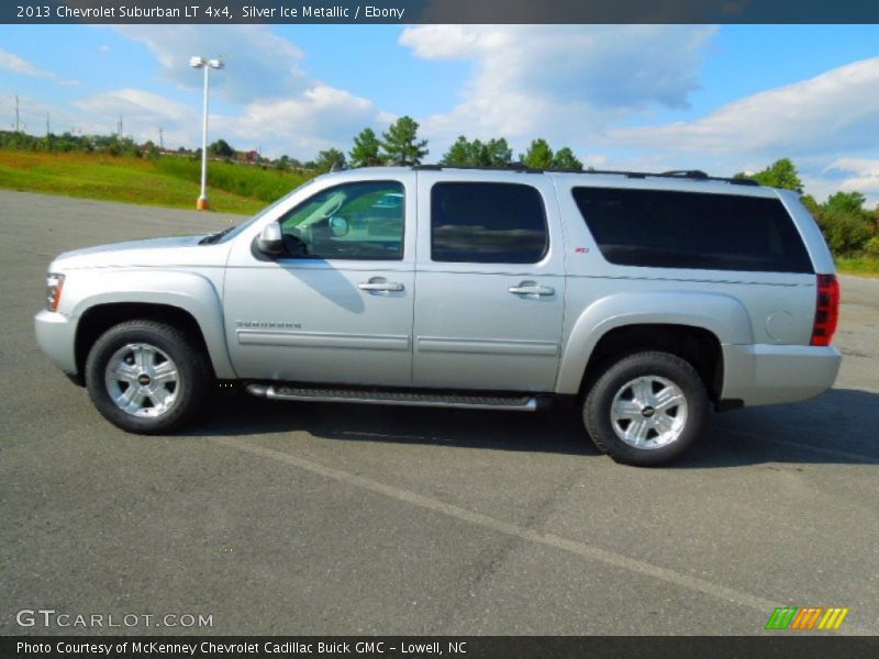  2013 Suburban LT 4x4 Silver Ice Metallic