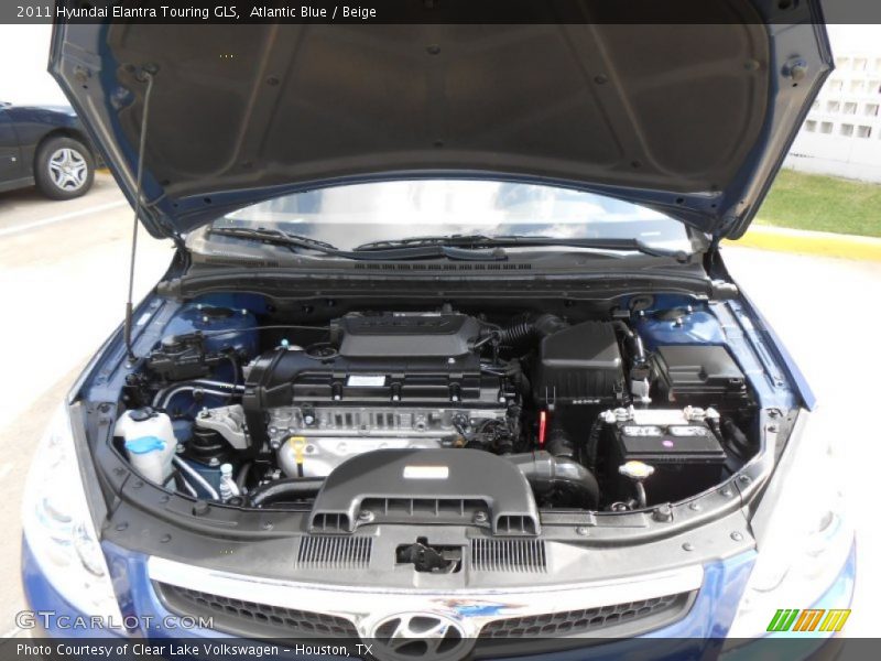 Atlantic Blue / Beige 2011 Hyundai Elantra Touring GLS