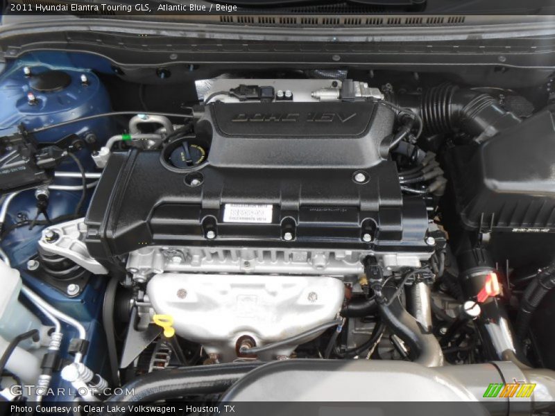  2011 Elantra Touring GLS Engine - 2.0 Liter DOHC 16-Valve CVVT 4 Cylinder