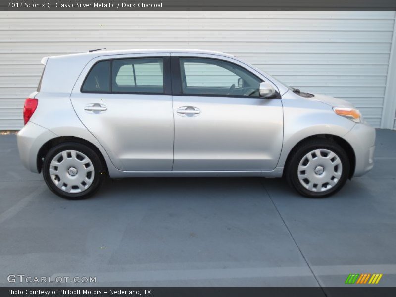 Classic Silver Metallic / Dark Charcoal 2012 Scion xD