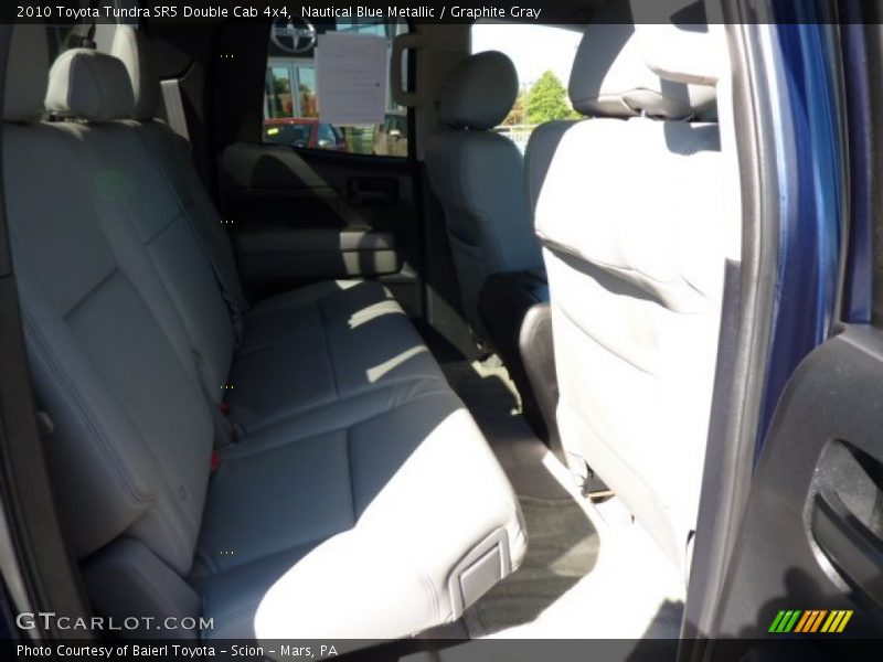 Nautical Blue Metallic / Graphite Gray 2010 Toyota Tundra SR5 Double Cab 4x4