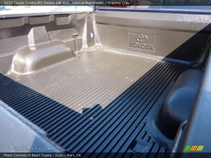 Nautical Blue Metallic / Graphite Gray 2010 Toyota Tundra SR5 Double Cab 4x4