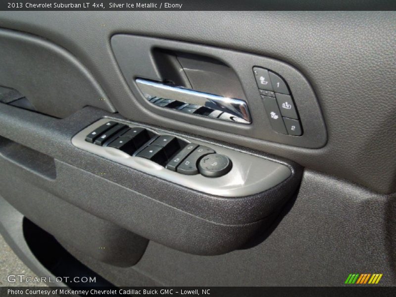 Silver Ice Metallic / Ebony 2013 Chevrolet Suburban LT 4x4