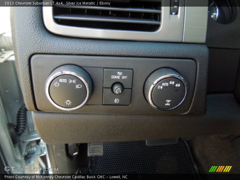 Silver Ice Metallic / Ebony 2013 Chevrolet Suburban LT 4x4