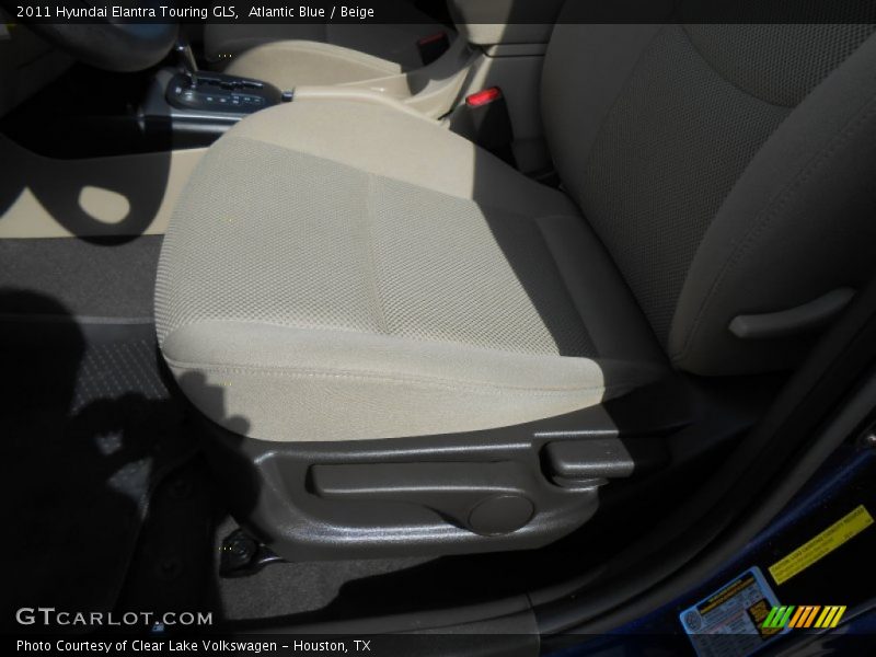 Atlantic Blue / Beige 2011 Hyundai Elantra Touring GLS