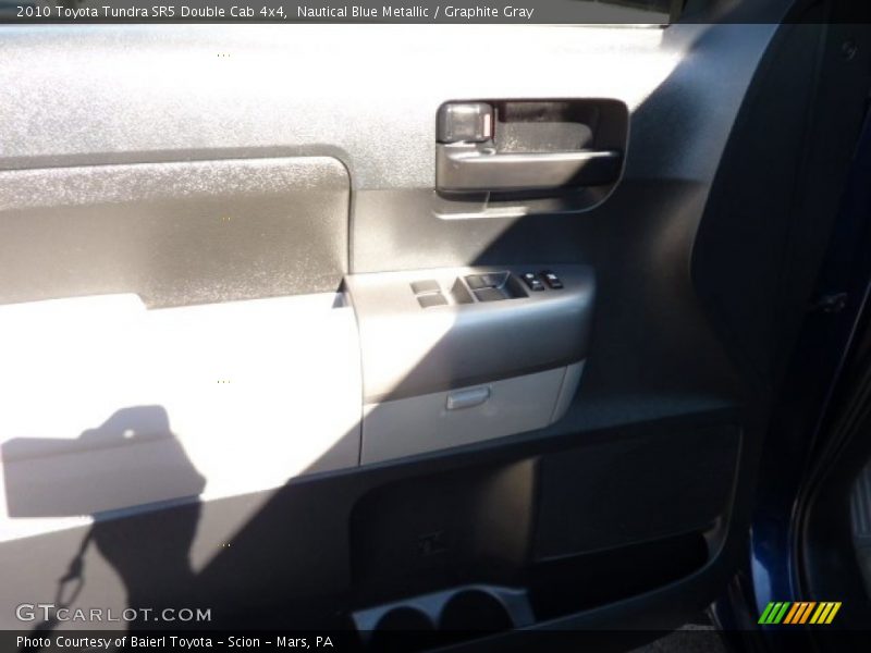 Nautical Blue Metallic / Graphite Gray 2010 Toyota Tundra SR5 Double Cab 4x4