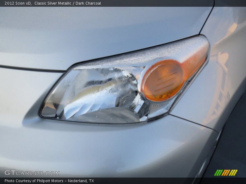 Classic Silver Metallic / Dark Charcoal 2012 Scion xD