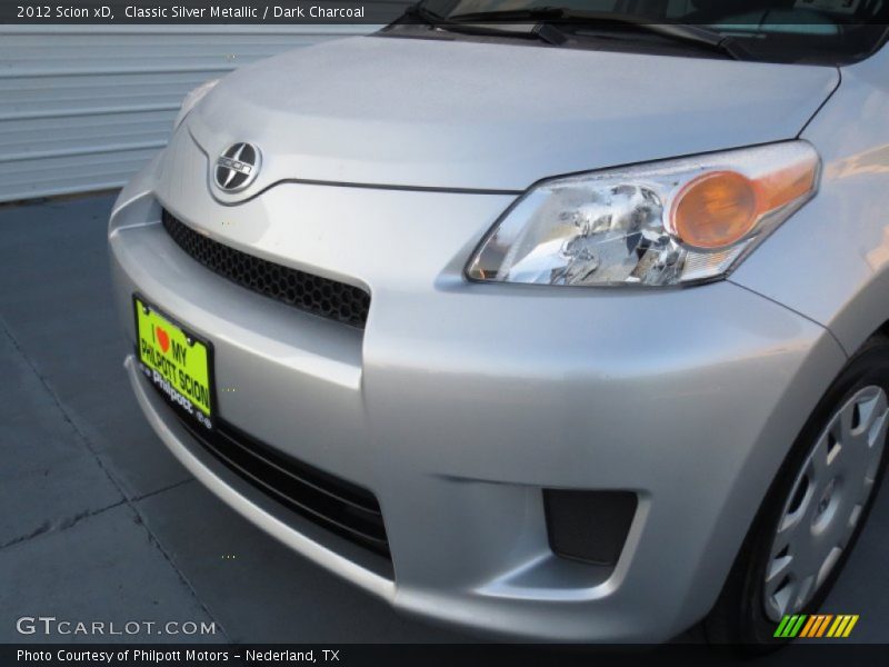 Classic Silver Metallic / Dark Charcoal 2012 Scion xD