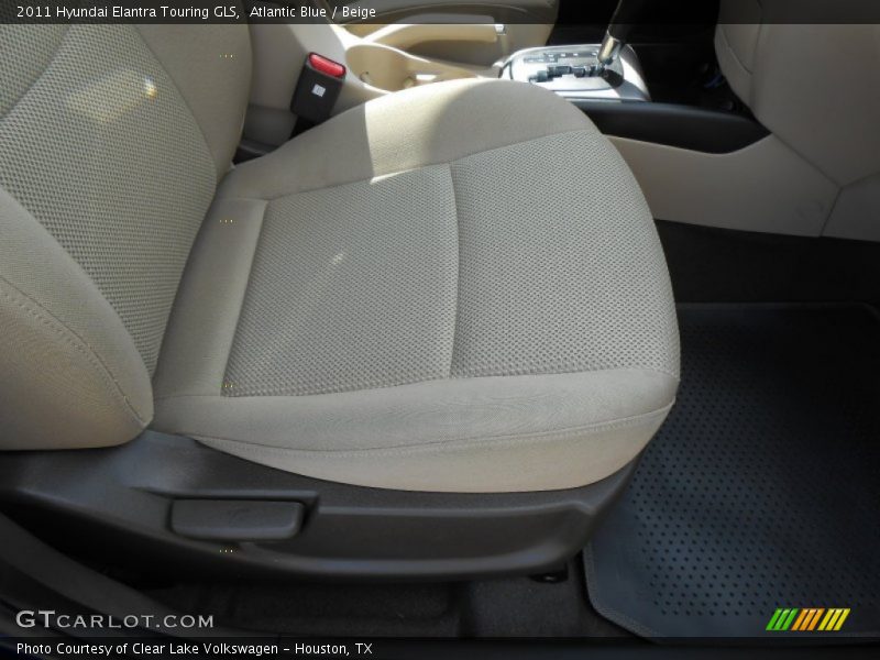 Atlantic Blue / Beige 2011 Hyundai Elantra Touring GLS