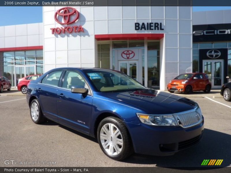 Dark Blue Pearl Metallic / Sand 2006 Lincoln Zephyr