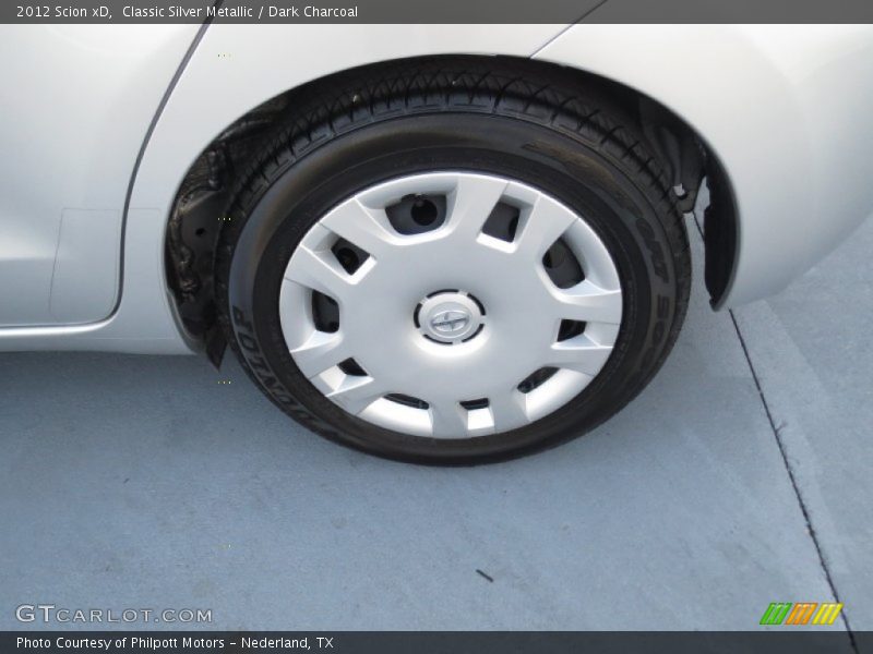 Classic Silver Metallic / Dark Charcoal 2012 Scion xD