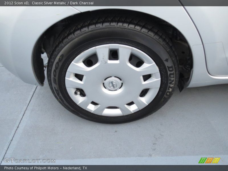 Classic Silver Metallic / Dark Charcoal 2012 Scion xD