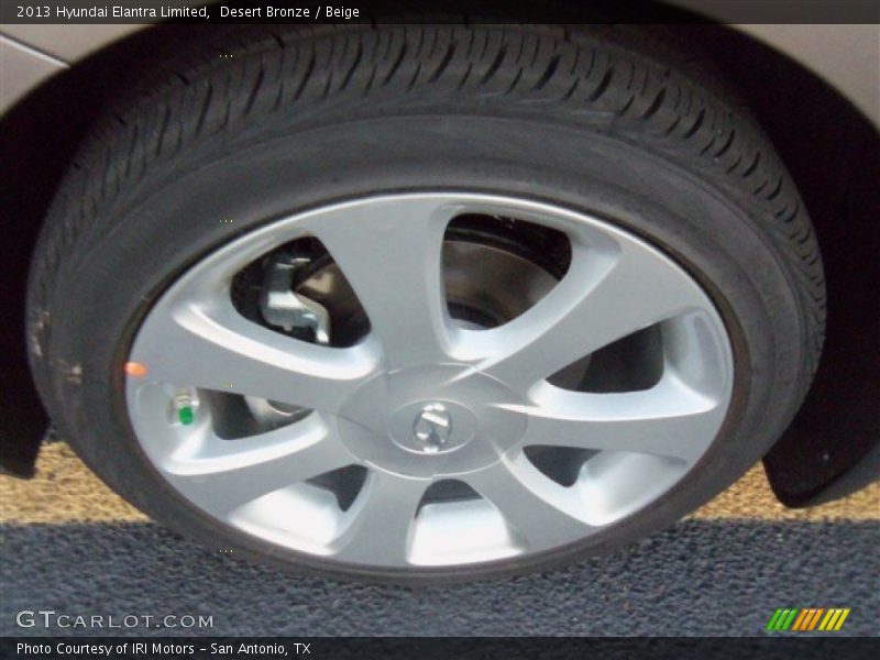 Desert Bronze / Beige 2013 Hyundai Elantra Limited