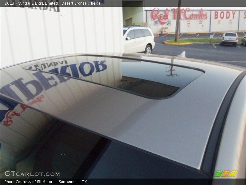 Desert Bronze / Beige 2013 Hyundai Elantra Limited