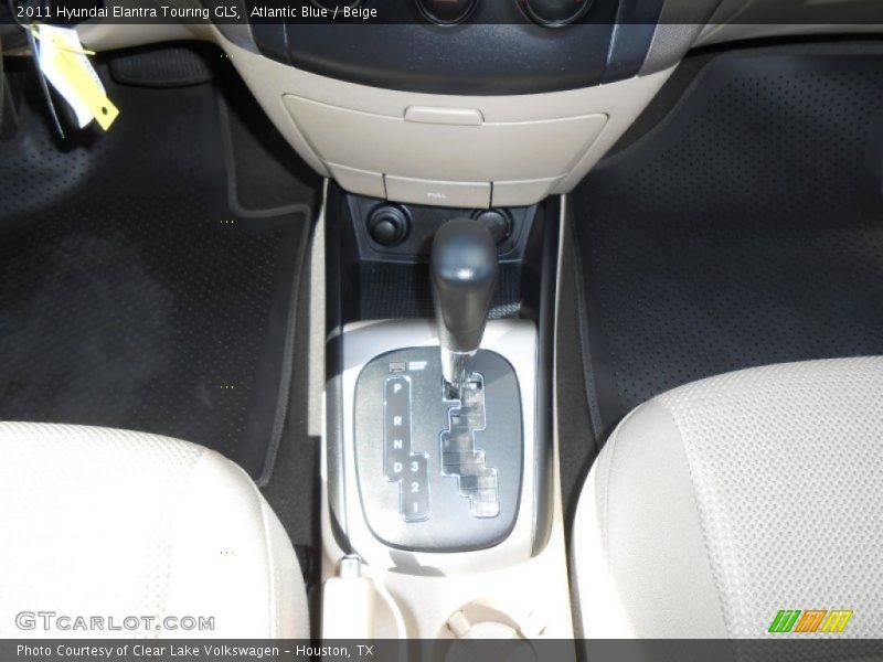Atlantic Blue / Beige 2011 Hyundai Elantra Touring GLS