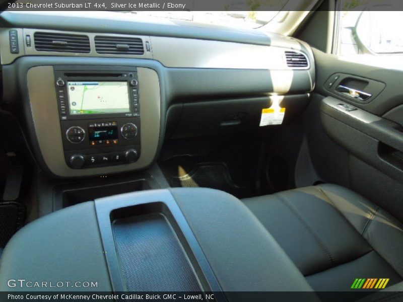 Silver Ice Metallic / Ebony 2013 Chevrolet Suburban LT 4x4