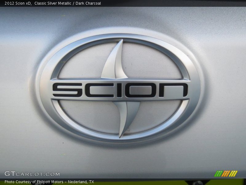 Classic Silver Metallic / Dark Charcoal 2012 Scion xD