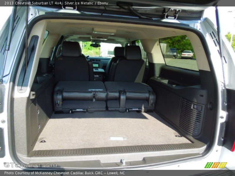 Silver Ice Metallic / Ebony 2013 Chevrolet Suburban LT 4x4