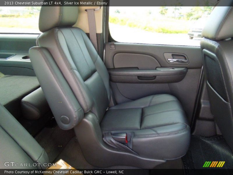 Rear Seat of 2013 Suburban LT 4x4