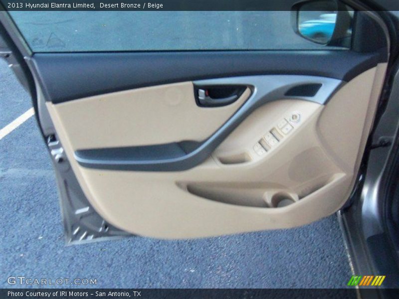 Desert Bronze / Beige 2013 Hyundai Elantra Limited