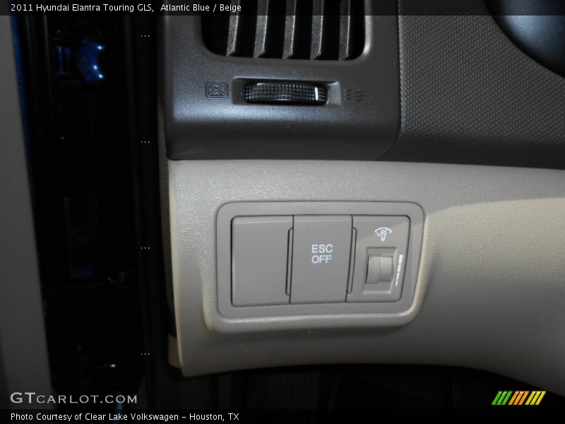 Atlantic Blue / Beige 2011 Hyundai Elantra Touring GLS