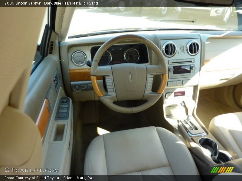 Dark Blue Pearl Metallic / Sand 2006 Lincoln Zephyr