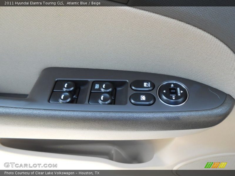 Atlantic Blue / Beige 2011 Hyundai Elantra Touring GLS