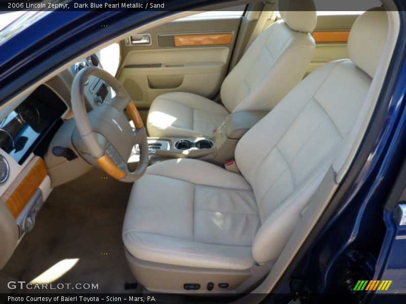 Dark Blue Pearl Metallic / Sand 2006 Lincoln Zephyr