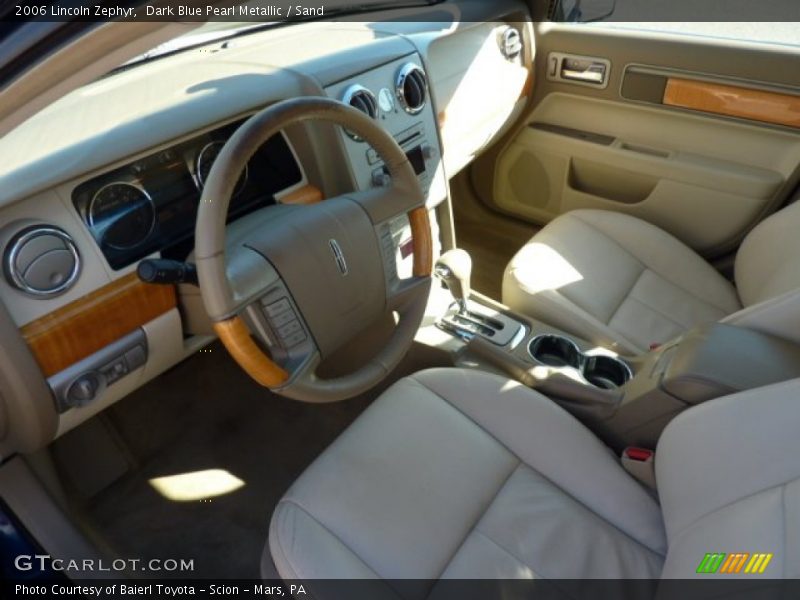 Dark Blue Pearl Metallic / Sand 2006 Lincoln Zephyr