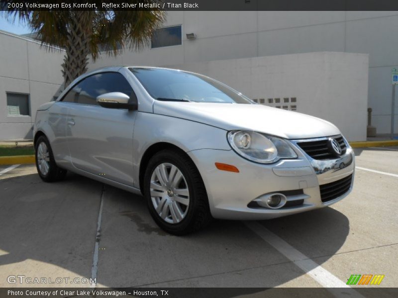 Reflex Silver Metallic / Titan Black 2009 Volkswagen Eos Komfort