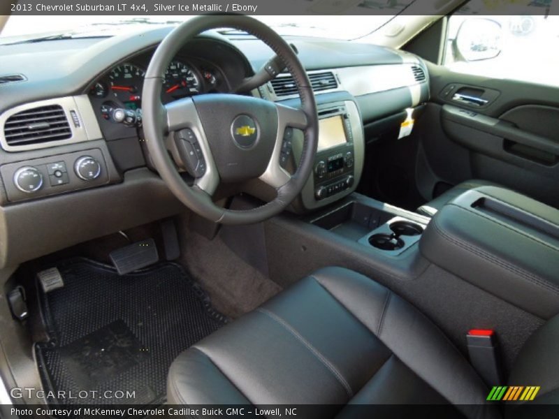 Ebony Interior - 2013 Suburban LT 4x4 