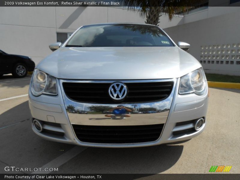 Reflex Silver Metallic / Titan Black 2009 Volkswagen Eos Komfort