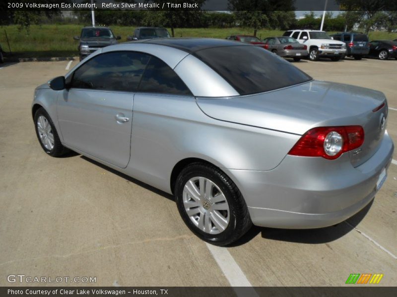 Reflex Silver Metallic / Titan Black 2009 Volkswagen Eos Komfort