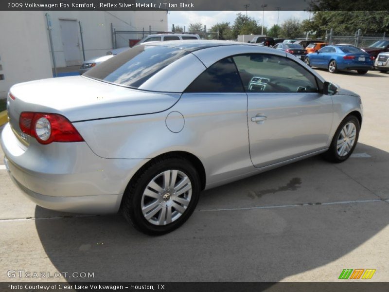 Reflex Silver Metallic / Titan Black 2009 Volkswagen Eos Komfort