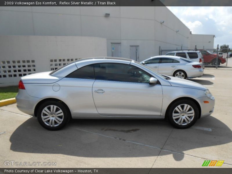 Reflex Silver Metallic / Titan Black 2009 Volkswagen Eos Komfort