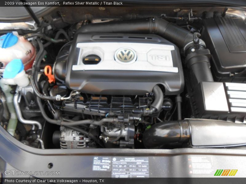 Reflex Silver Metallic / Titan Black 2009 Volkswagen Eos Komfort