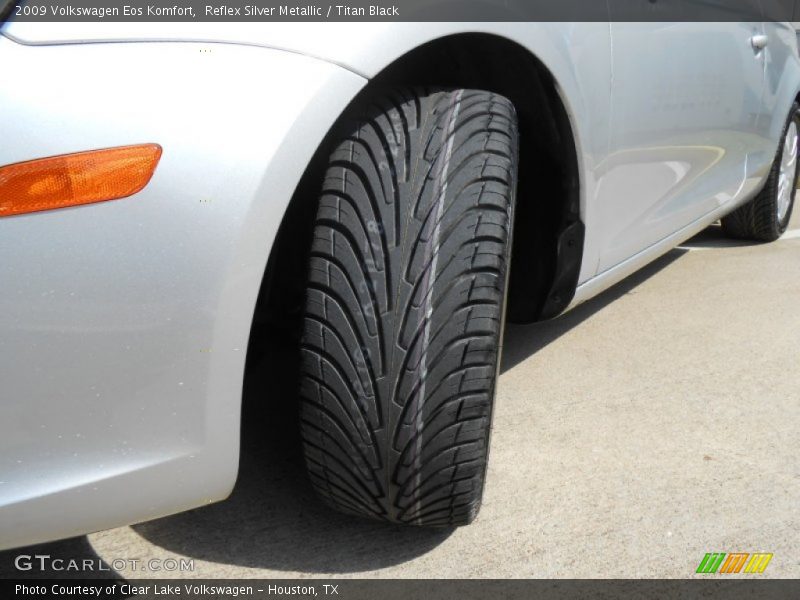 Reflex Silver Metallic / Titan Black 2009 Volkswagen Eos Komfort