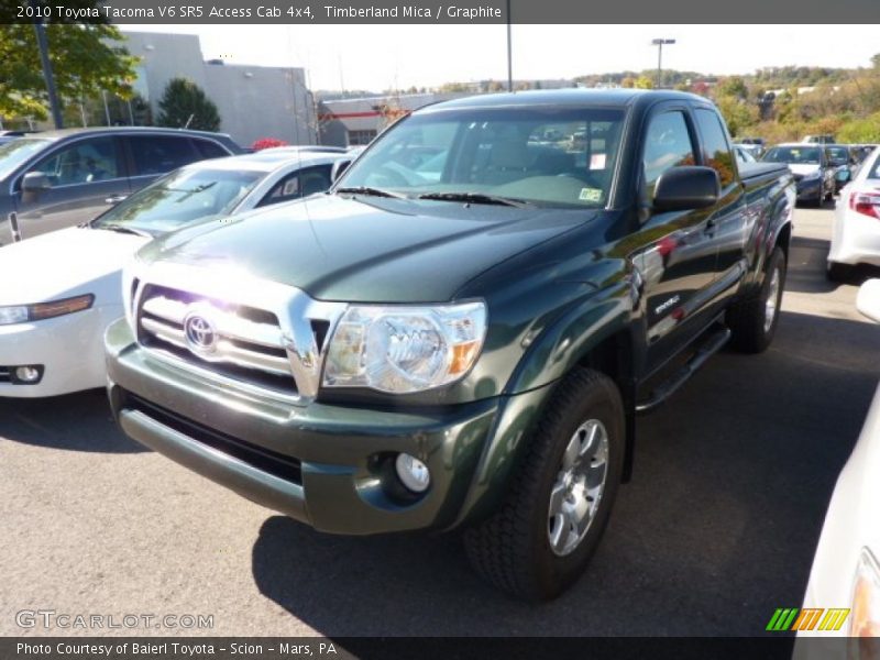 Timberland Mica / Graphite 2010 Toyota Tacoma V6 SR5 Access Cab 4x4