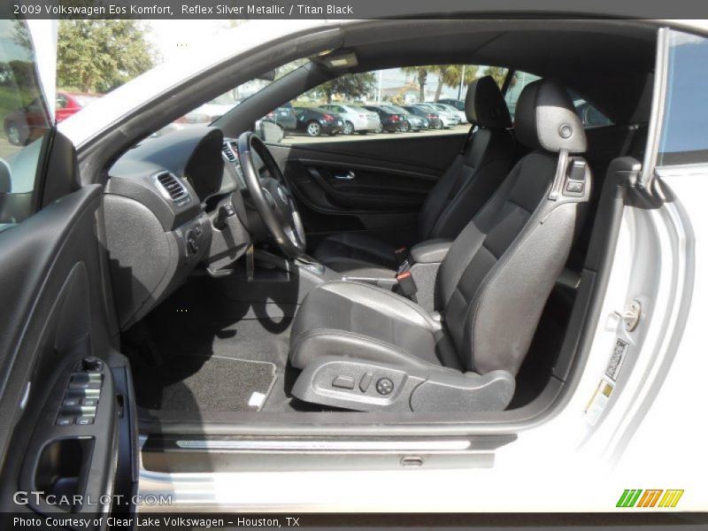 Reflex Silver Metallic / Titan Black 2009 Volkswagen Eos Komfort