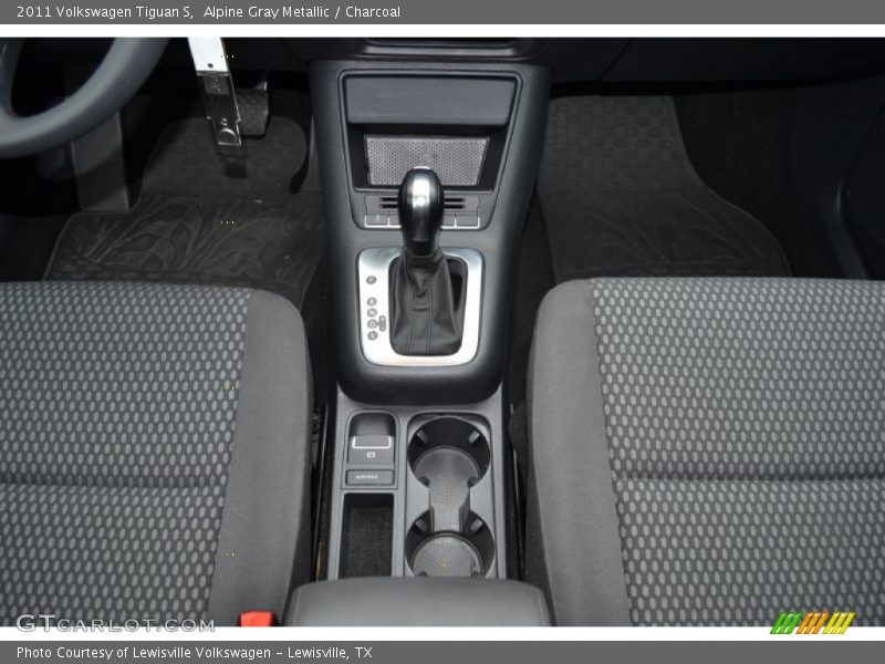 Alpine Gray Metallic / Charcoal 2011 Volkswagen Tiguan S