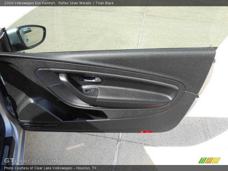 Reflex Silver Metallic / Titan Black 2009 Volkswagen Eos Komfort
