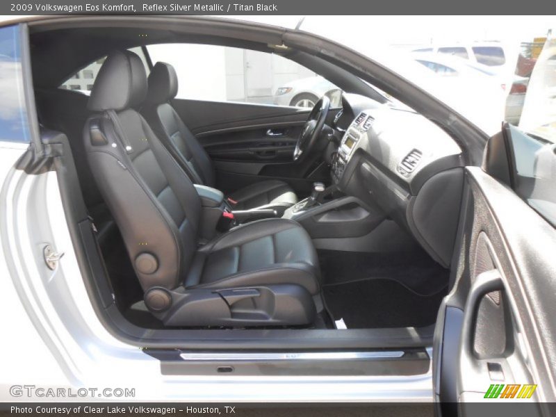 Reflex Silver Metallic / Titan Black 2009 Volkswagen Eos Komfort
