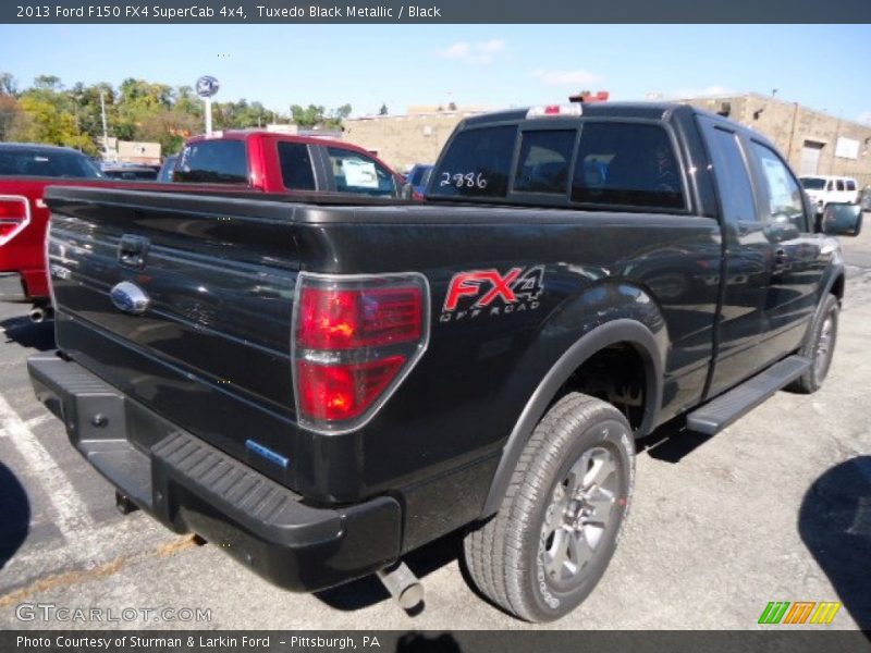  2013 F150 FX4 SuperCab 4x4 Tuxedo Black Metallic