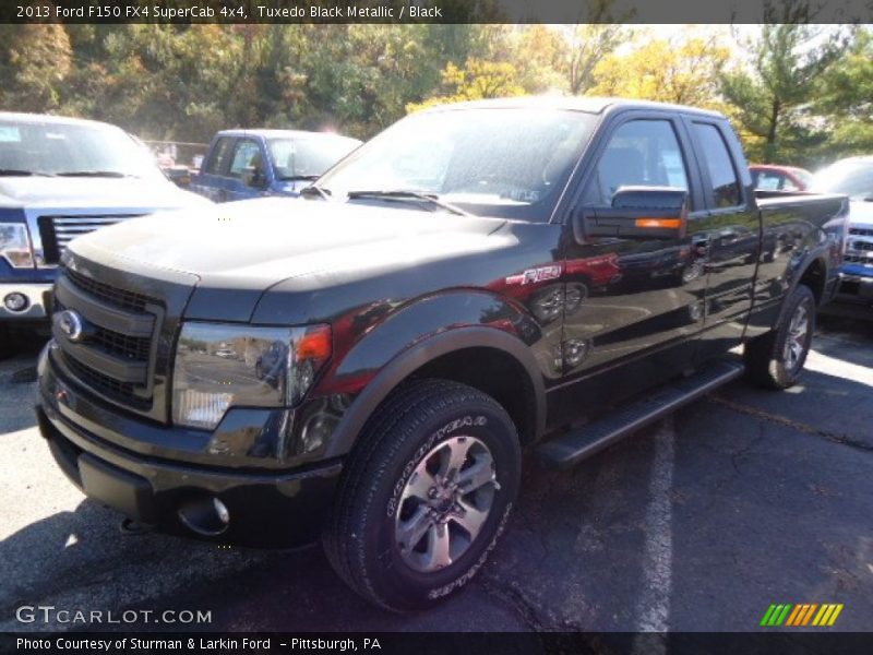 Tuxedo Black Metallic / Black 2013 Ford F150 FX4 SuperCab 4x4