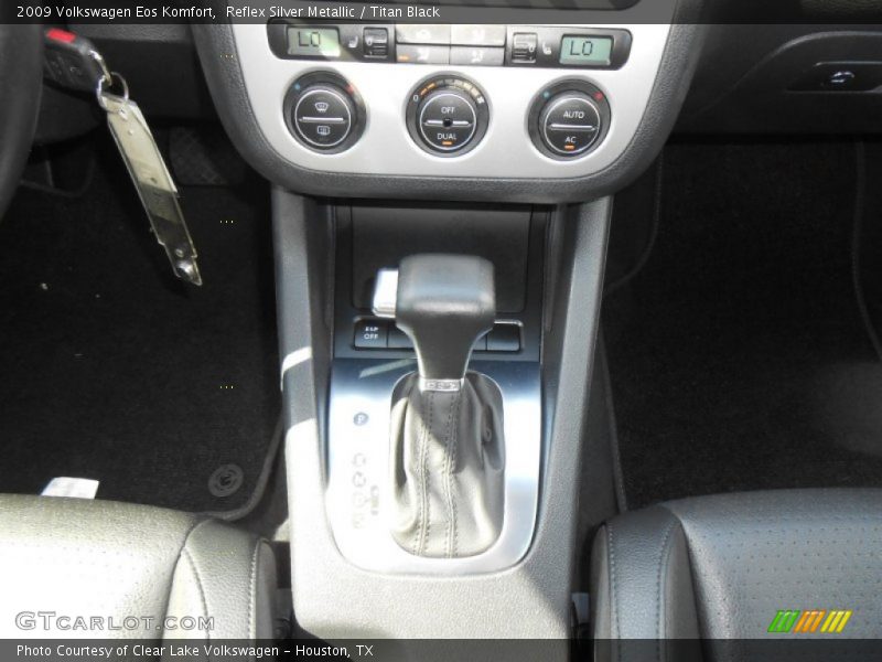 Reflex Silver Metallic / Titan Black 2009 Volkswagen Eos Komfort