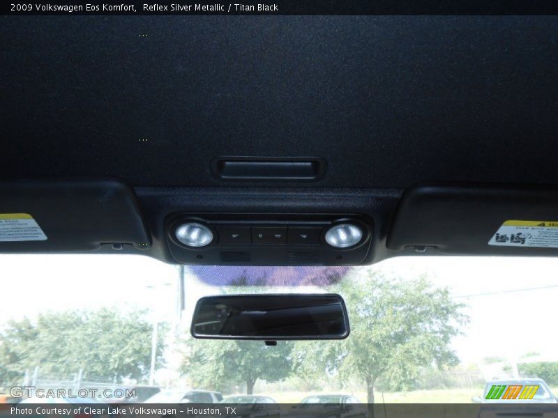 Reflex Silver Metallic / Titan Black 2009 Volkswagen Eos Komfort